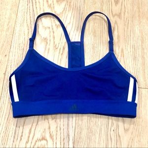Adidas Sports Bra With Mesh Back